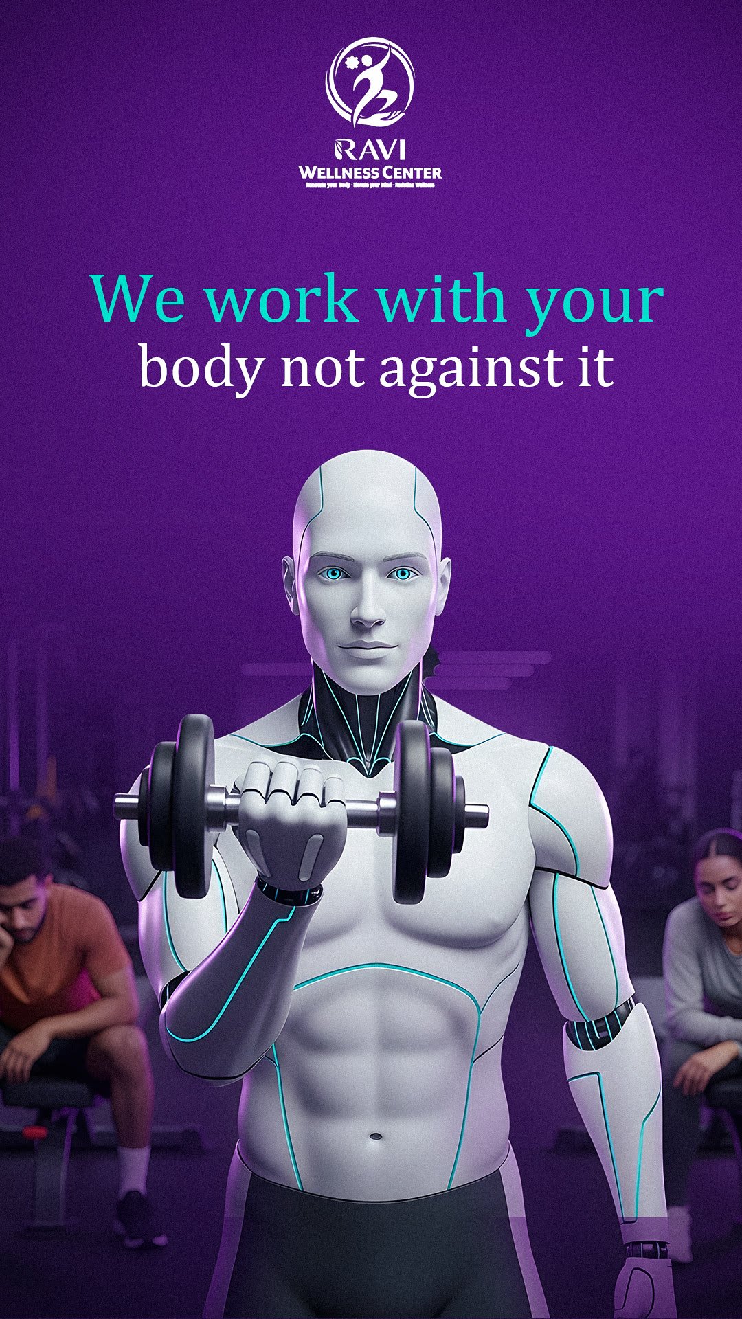 RAVI Wellness Center: social media design by Digital Jungle, no. 6