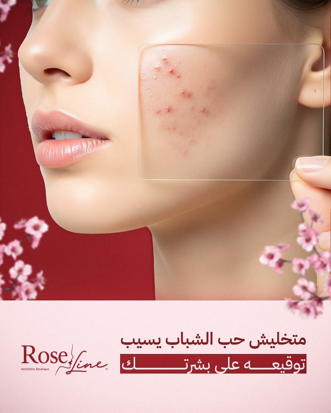 Rose Line: social media design by Digital Jungle, no. 2